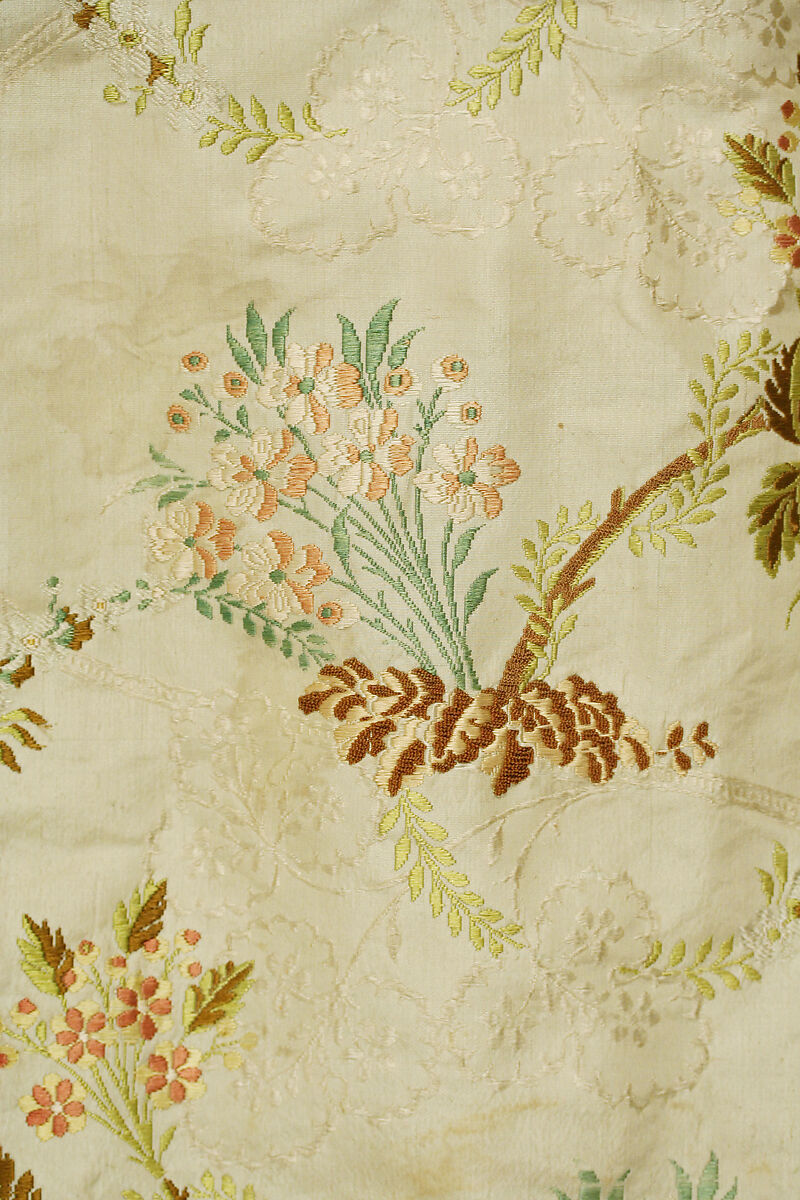 Wedding Dress, Silk, British or French