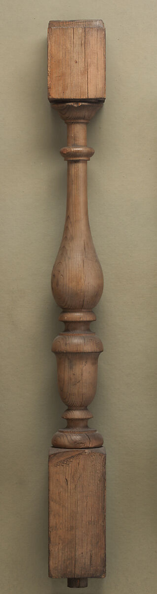 Baluster, Oak, British 