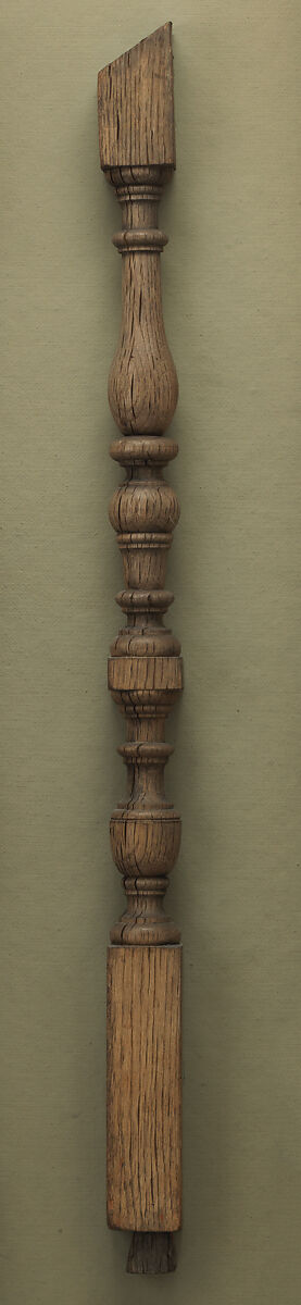 Baluster, Oak, British 