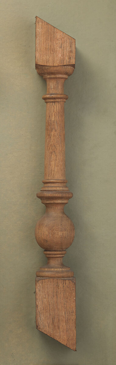 Baluster, Oak, British 