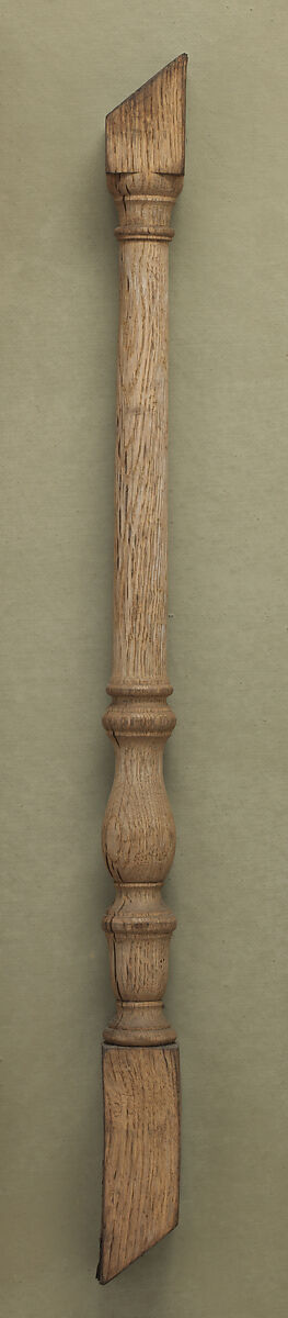 Baluster, Oak, British 