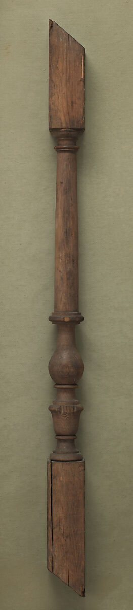 Baluster, Oak, British 