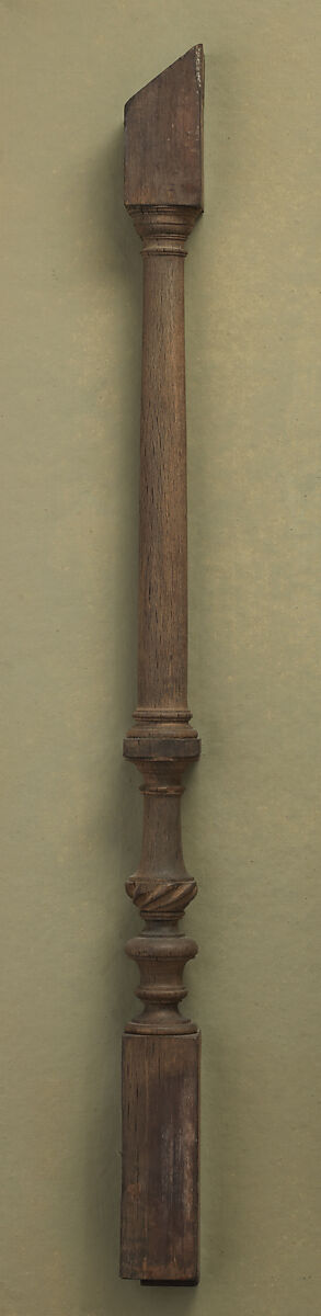 Baluster, Walnut, British 