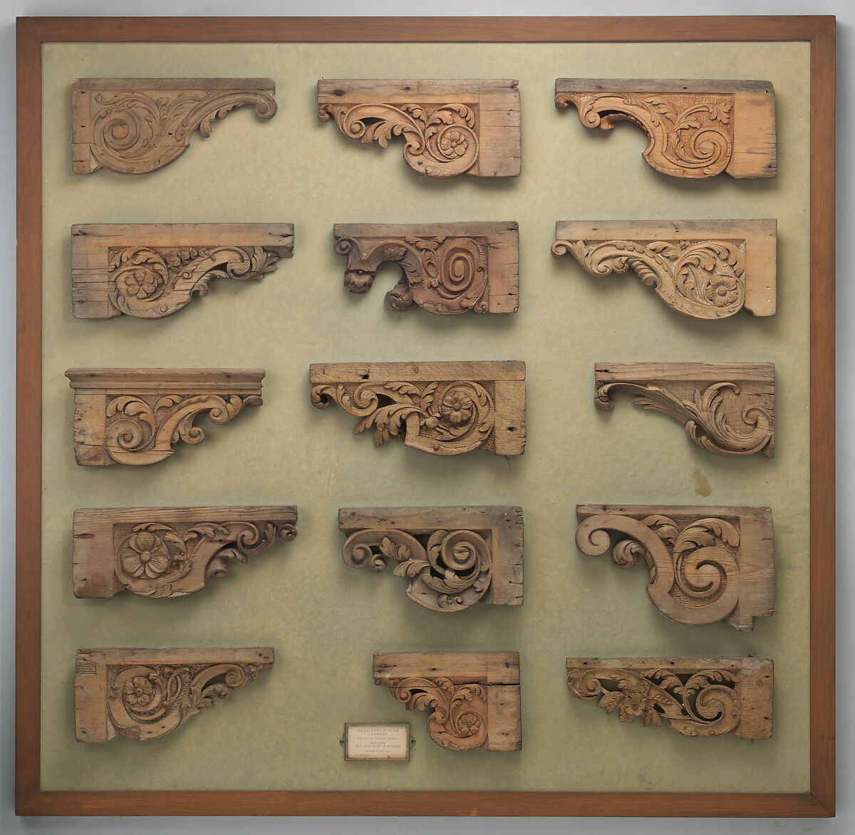 Bracket, Oak, British