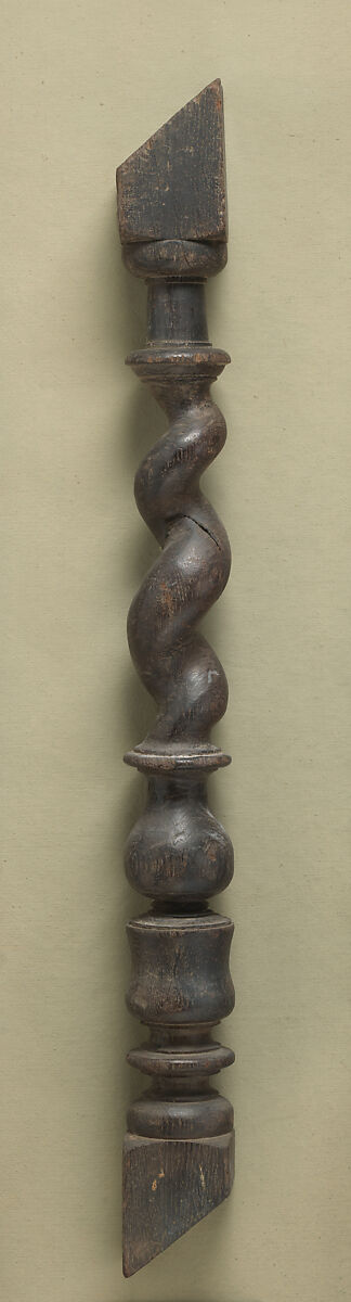 Baluster, Oak, British 