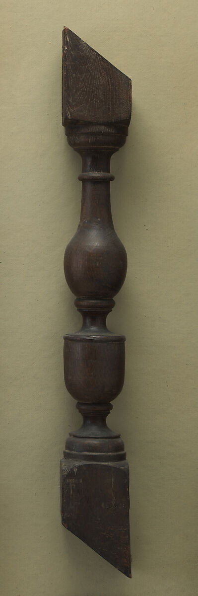 Baluster, Oak, British 