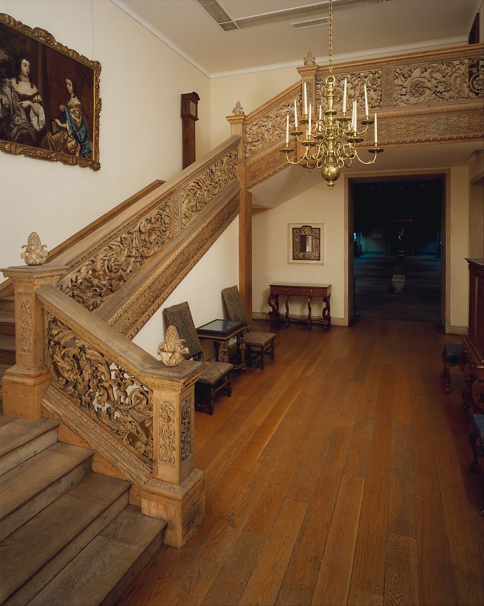 Attributed to Edward Pearce | Staircase from Cassiobury Park ...