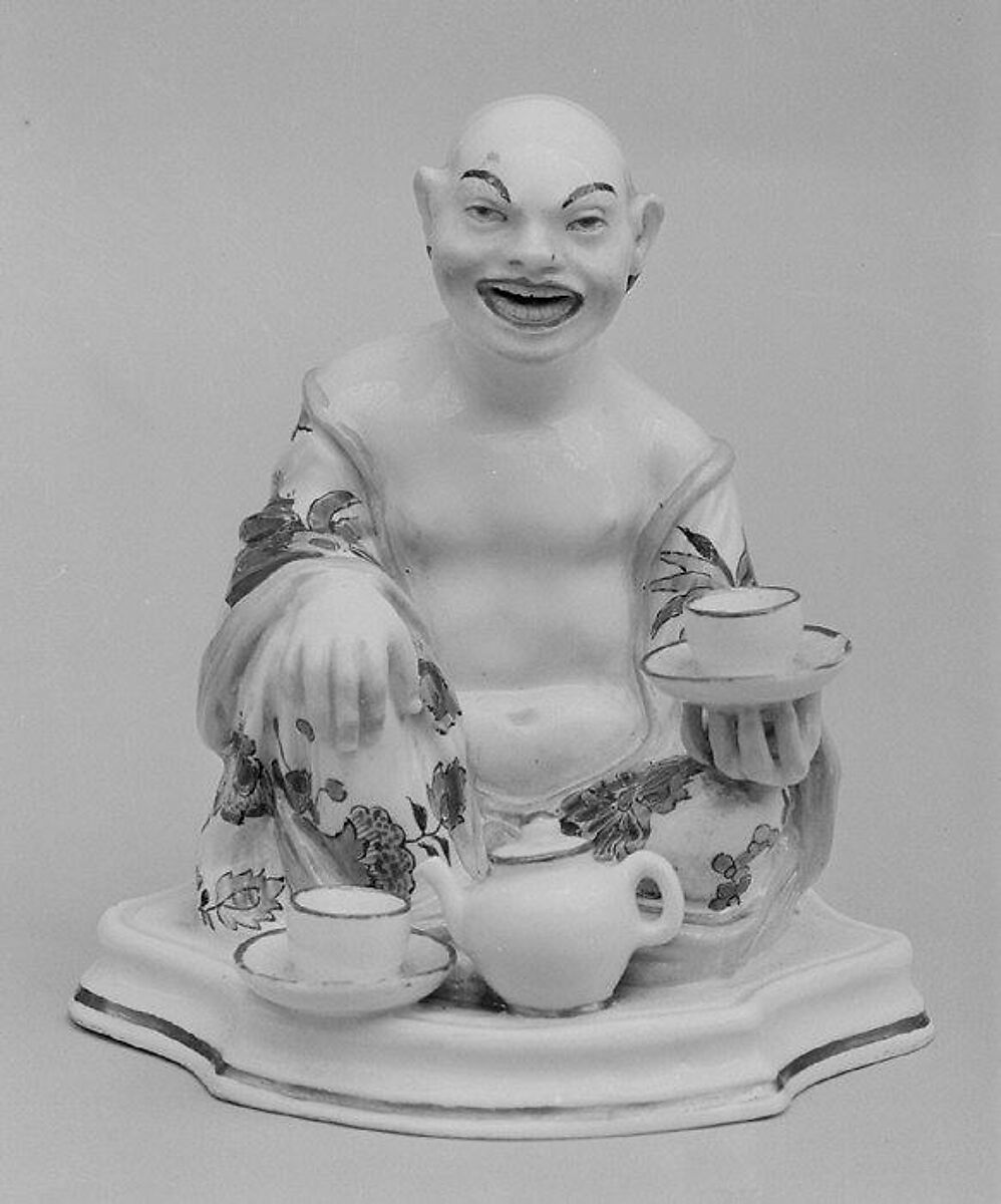 Buddhist Divinity, Meissen Manufactory (German, 1710–present), Hard-paste porcelain, German, Meissen 