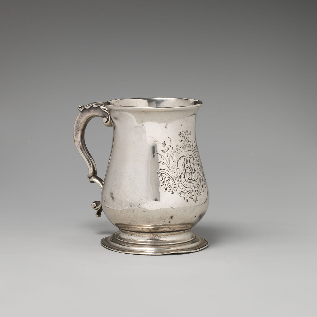 Mug, William Grundy (active 1743–79), Silver, British, London 