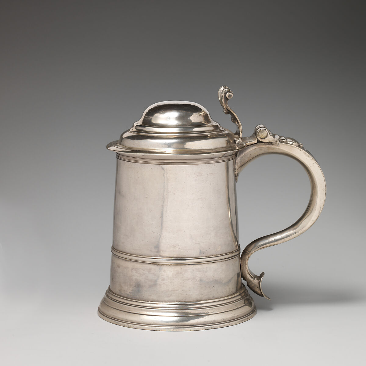 Tankard, Richard Gurney (entered 1727 (partner with Thomas Cooke II)–1773) (ent. 1734), Silver, British, London 