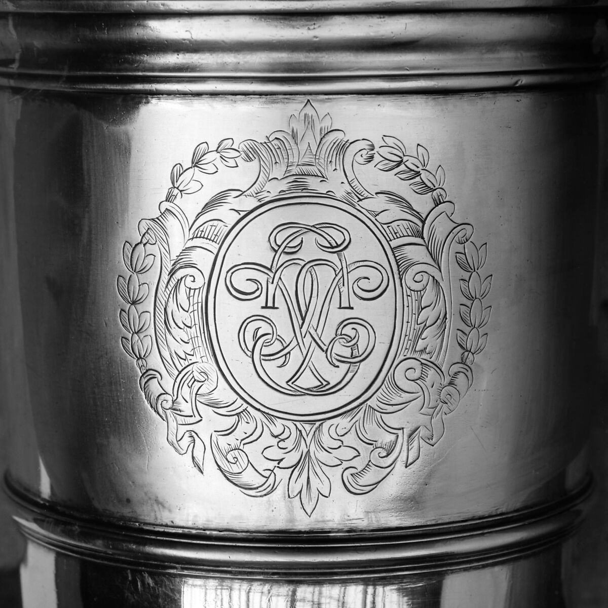 Mug, George Garthorne (active 1680–97), Silver, British, London