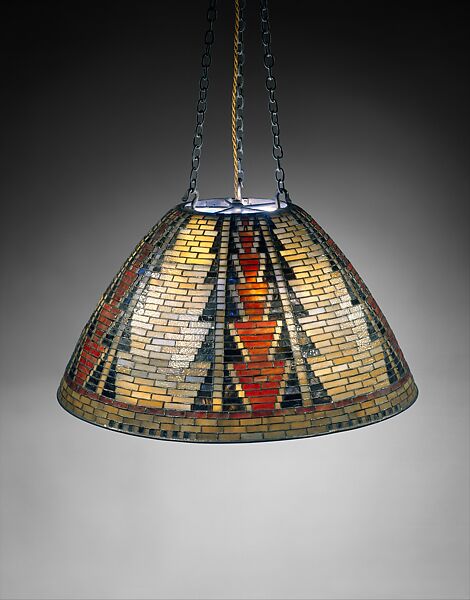 Chandelier, Louis C. Tiffany  American, Blown glass, American