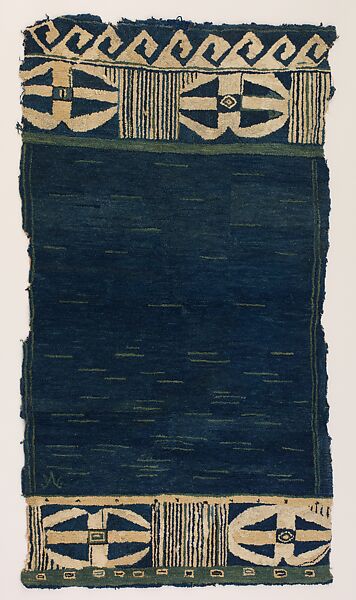 Sabatos Rug, Marion Larrabee Volk (1859–1925), Wool on burlap backing