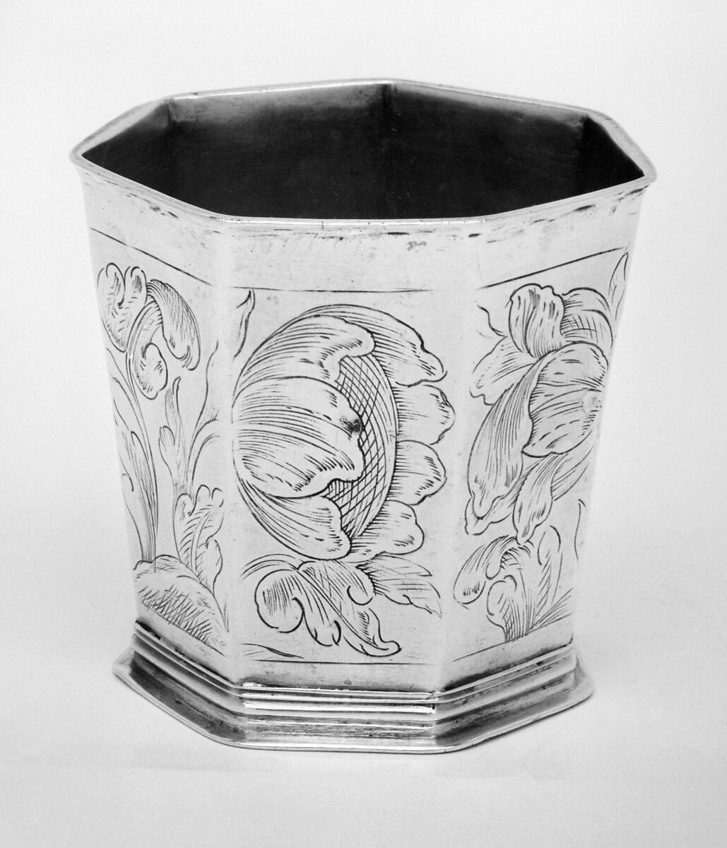 Beaker, C.C., Viborg, Denmark, Silver, parcel-gilt, Danish, Viborg 