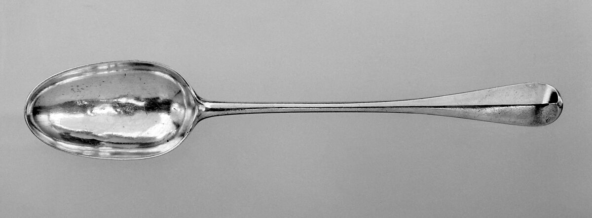 Hash spoon, James Glen (entered 1743), Silver, Scottish, Glasgow