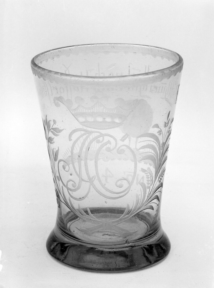 Beaker, Glass, German 