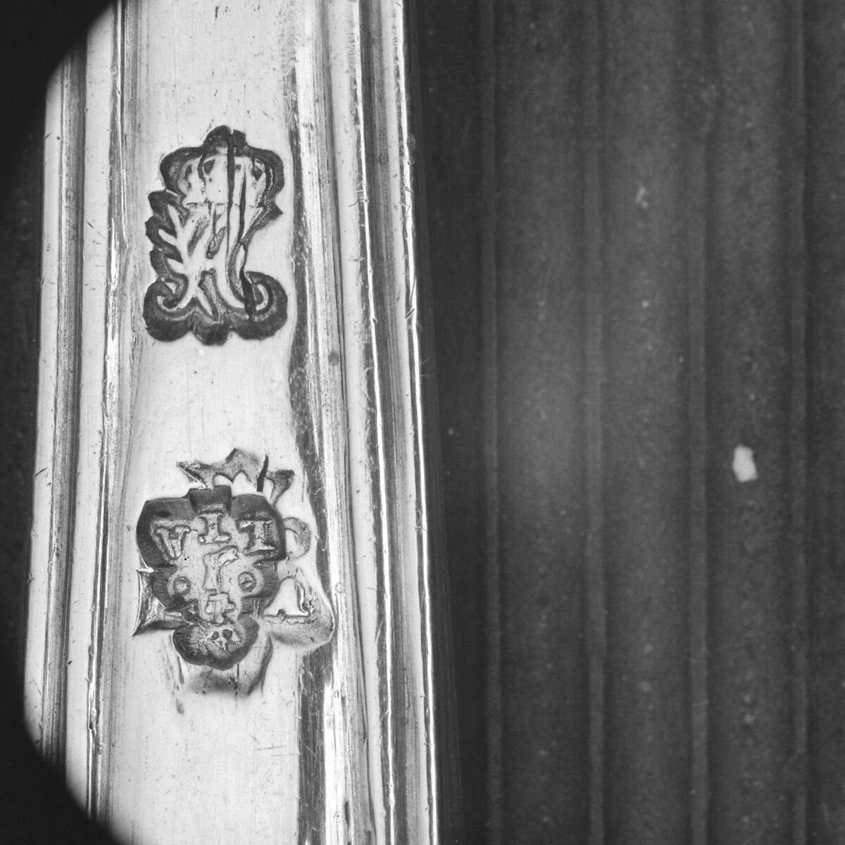 Serving spoon, Louis-Antoine Taillepied (born ca. 1734, master 1760, active 1806 (?)), Silver, French, Paris