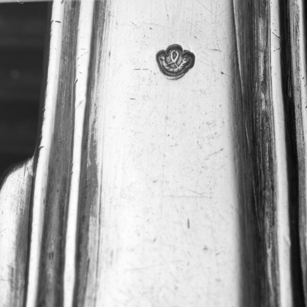 Serving spoon, Louis-Antoine Taillepied (born ca. 1734, master 1760, active 1806 (?)), Silver, French, Paris