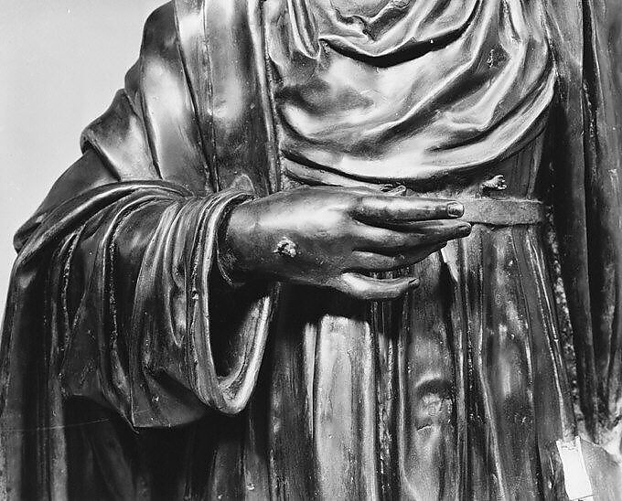 Saint Catherine of Siena, Fulvio Signorini (1563–after 1609), Bronze, partially oil-gilt, Italian, Siena
