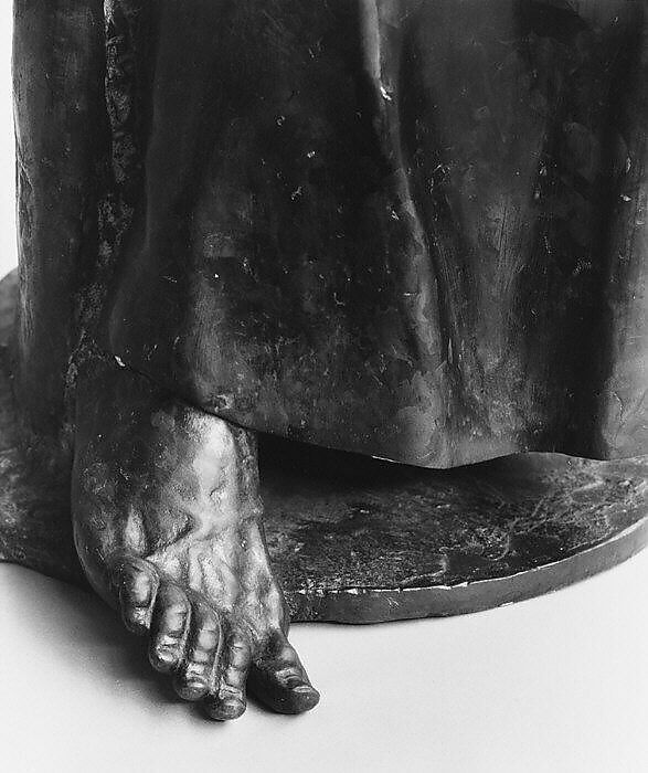 Saint Bernardino of Siena, Fulvio Signorini (1563–after 1609), Bronze, partially oil-gilt, Italian, Siena