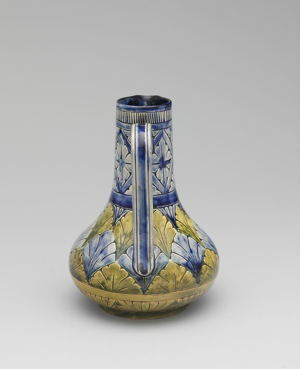 Laura A. Fry (1857–1943), Earthenware with various glazes, American