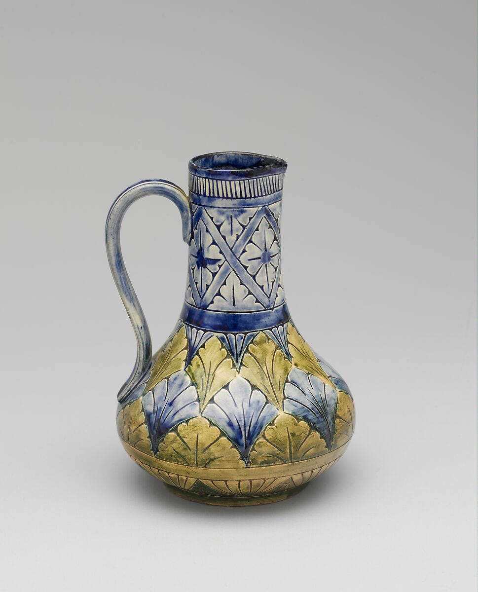 Laura A. Fry (1857–1943), Earthenware with various glazes, American