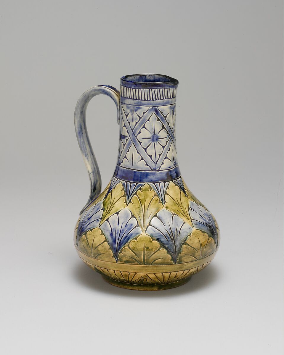 Laura A. Fry (1857–1943), Earthenware with various glazes, American