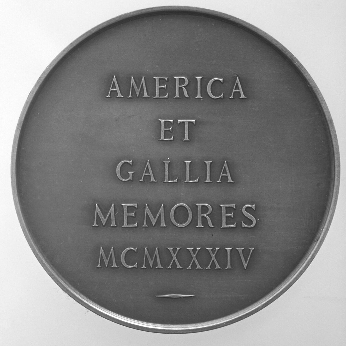 Lafayette, Commemorating the 100th Anniversary of the Death of Lafayette, 1934, Medalist: Jacques Edouard Gatteaux (French, Paris 1788–1881 Paris), Bronze, struck, gold-brown patina, French