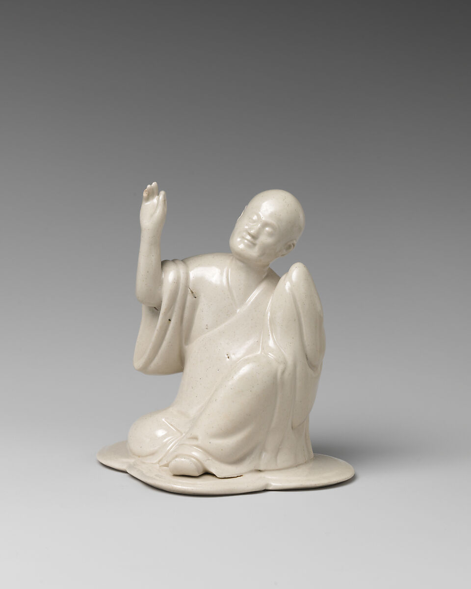 Indian fakir, Salt-glazed stoneware, British, Staffordshire 