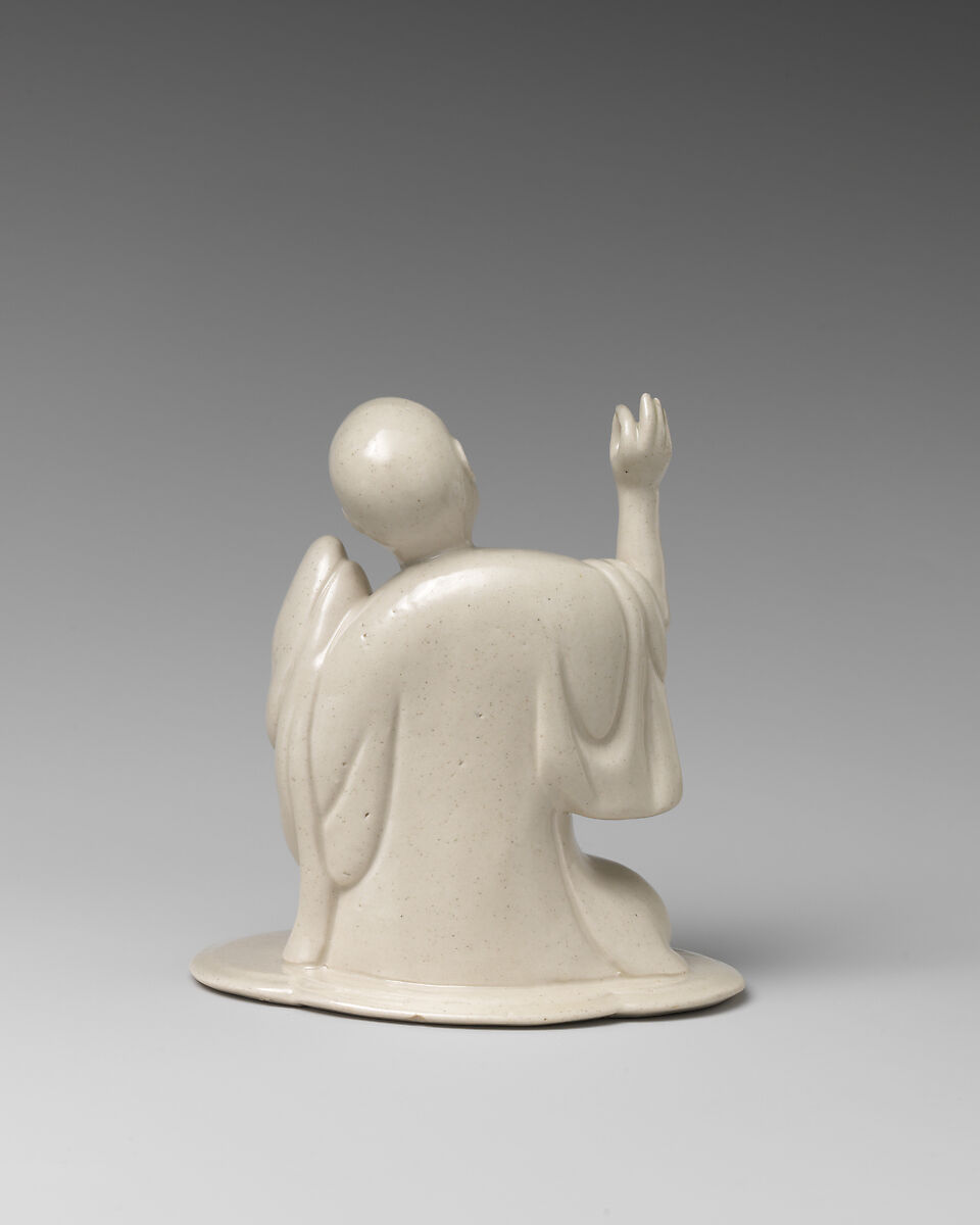 Indian fakir, Salt-glazed stoneware, British, Staffordshire