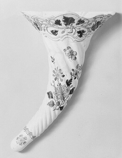 Pair of flower holders, Ginsburg &amp; Levy, Inc., Salt-glazed stoneware, British, Staffordshire