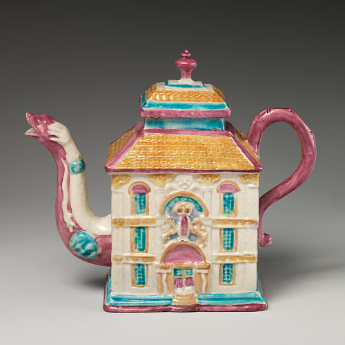 Teapot in the form of a house