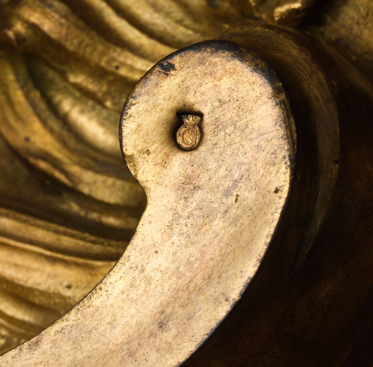 Wall clock (cartel) with movement of later date, Case maker: Jacques Caffieri (French, 1678–1755), Gilt bronze, French, Paris
