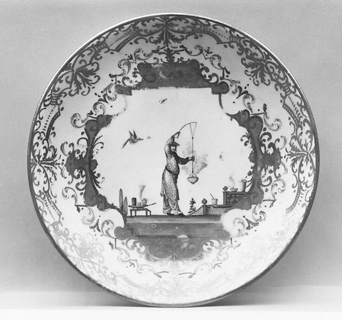 Saucer, Meissen Manufactory (German, 1710–present), Hard-paste porcelain, German, Meissen 