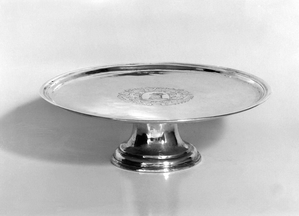 Salver, Silver, British, London 