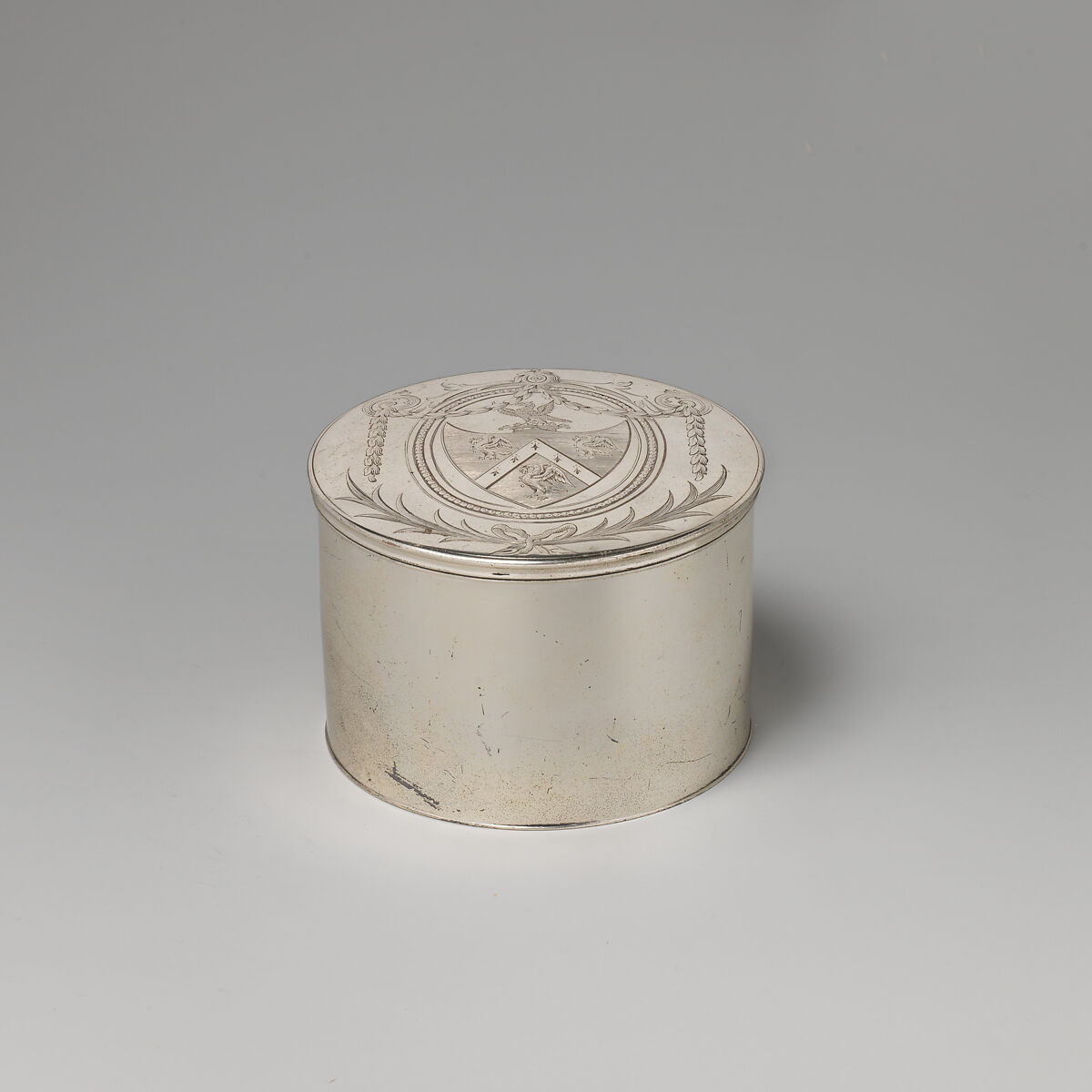 Box, Magdalen Feline (entered 1753), Silver, British, London 