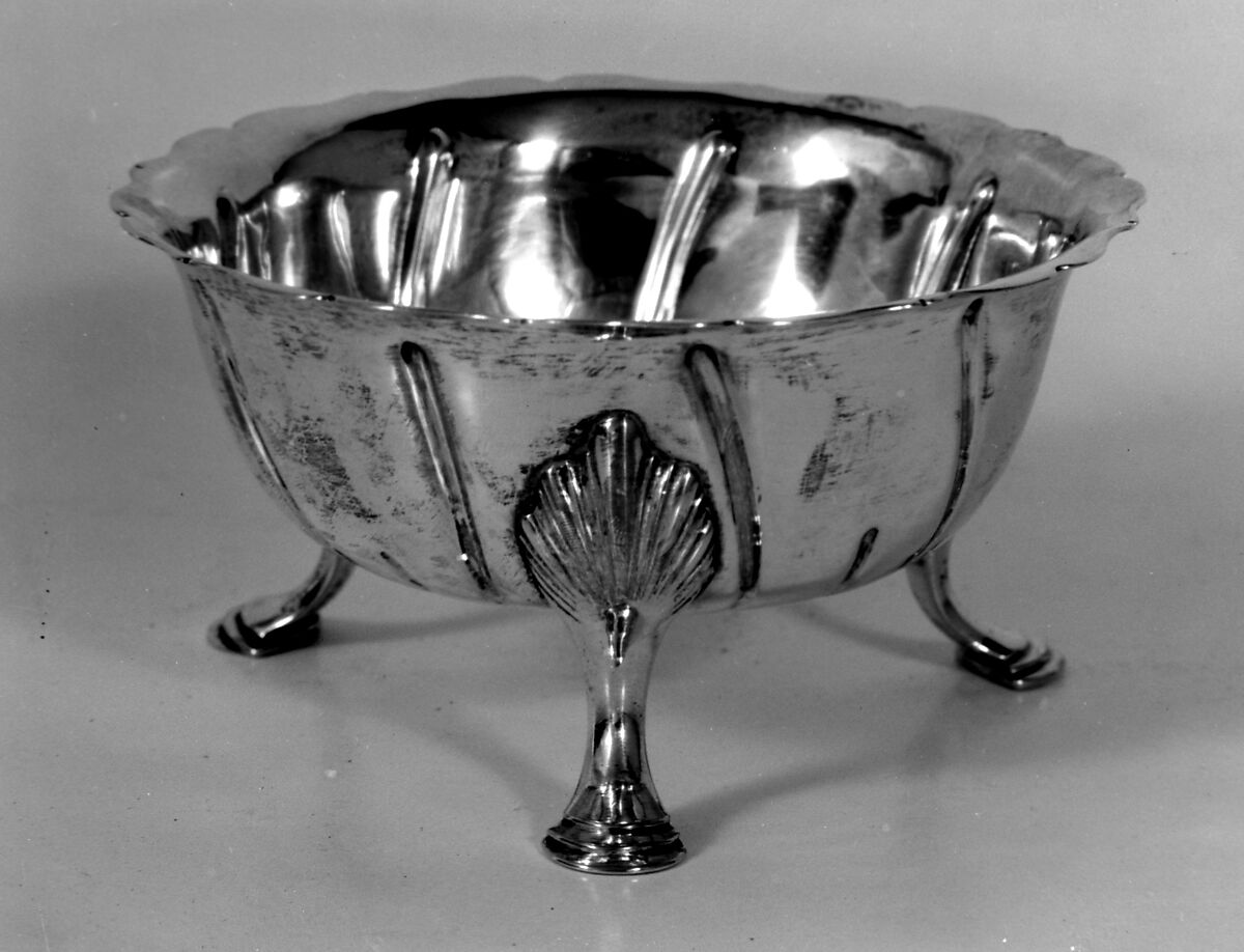 Bowl, Charles Townsend (active 1770–85), Silver, Irish, Dublin 