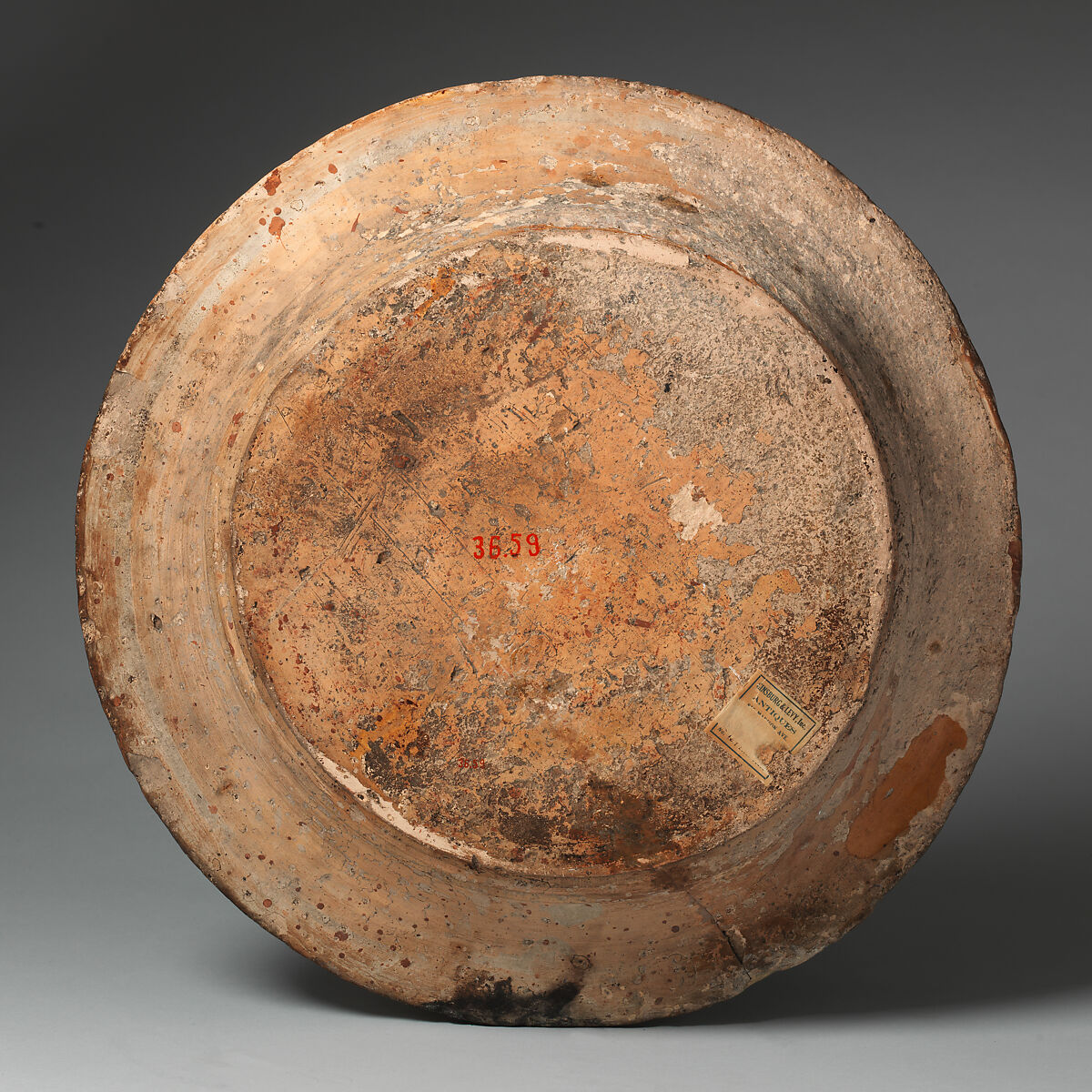 Dish, John Wright (British, active Staffordshire, 1704–8), Slipware, British, Staffordshire