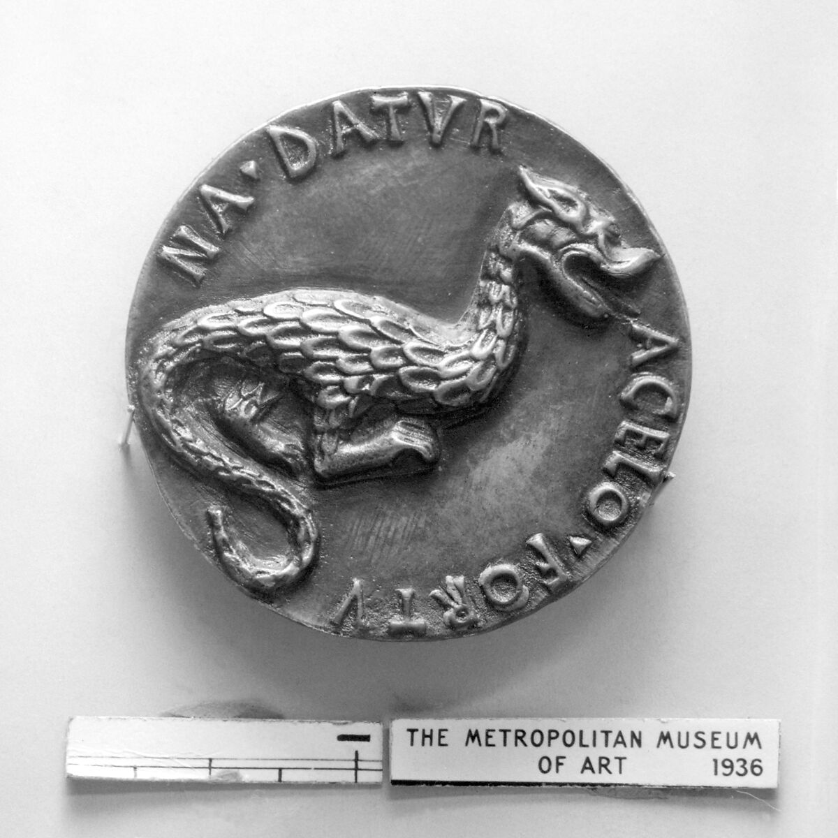 Antonio Salvalaio, Medalist: Petrecino of Florence (Italian, active second half 15th century), Bronze, olive brown patina, Italian