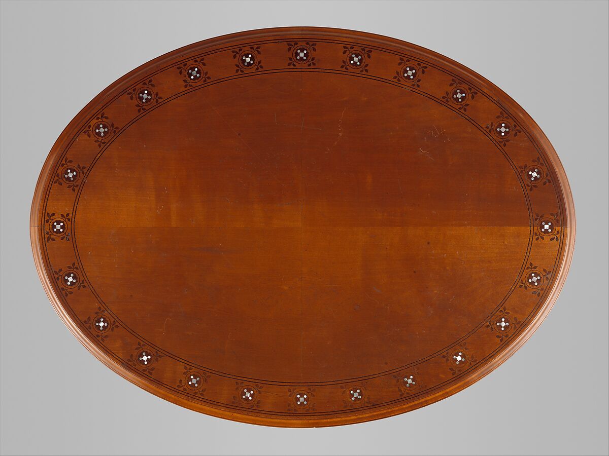 Dressing table, George A. Schastey (American (born Germany), Merseburg 1839–1894 at sea), Satinwood, purpleheart, mother-of-pearl, brass, silver-plated brass, and original upholstery, American