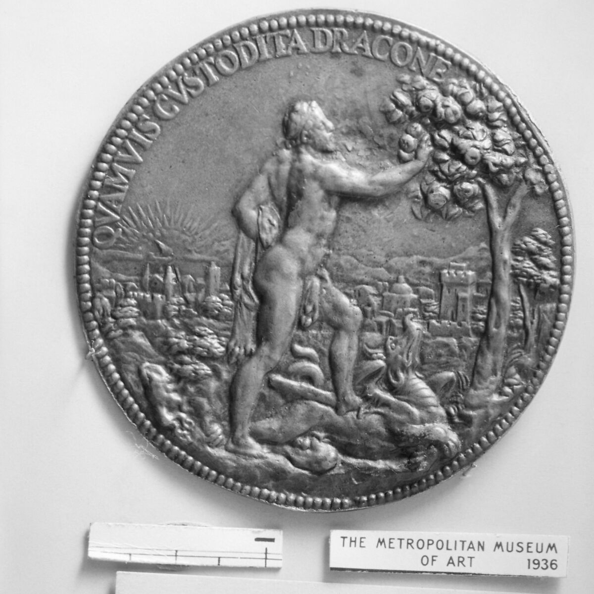 Ferdinando Francesco II d'Avalos of Aquino, Marquis of Pescara (ca. 1530–1571), Medalist: Annibale Fontana (Italian, 1540–1587), Bronze, brown patina, cast, Italian