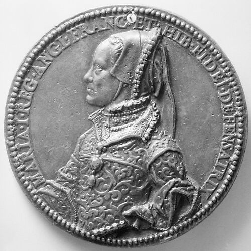 Mary Tudor, Queen of England (1516-1558, r. 1553, m. 1554), Commemorating her Marriage to Philip of Spain (1527-1598, r. 1556-98)