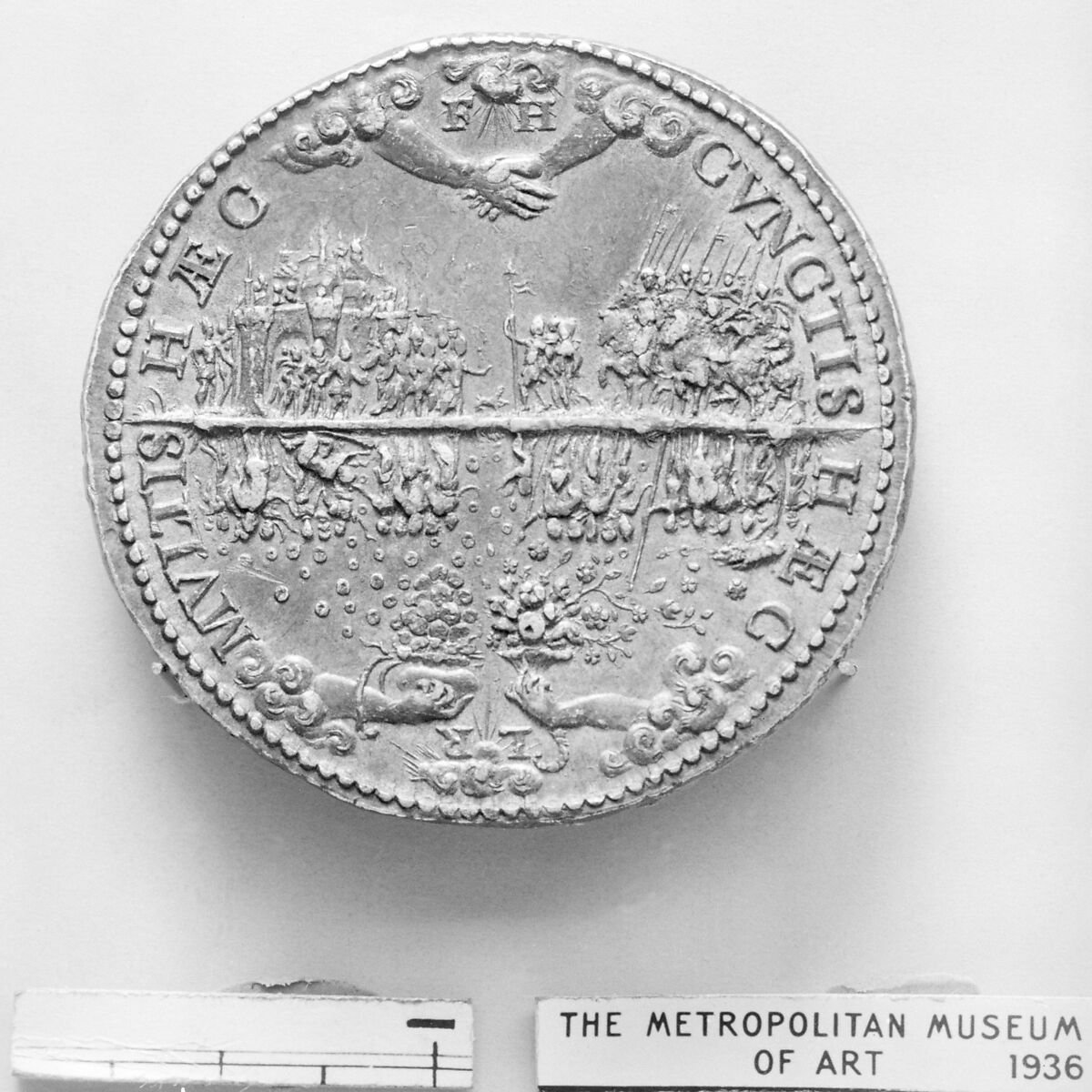 Henry IV of France, Medalist: Philippe Danfrie the Elder (French, Basse-Bretagne (Cornouailles) 1531/32–1606 Paris), Lead, French