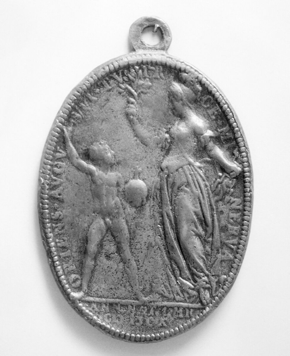 Louis XIII, King of France (b. 1601, r. 1610–43), Medalist: Guillaume Dupré (French, 1579–1640), Bronze, brown patina, French