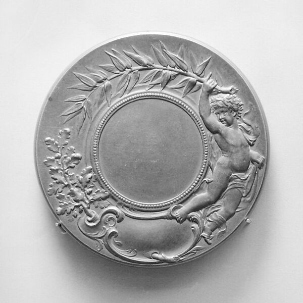 For the Encouragement of Study, Medalist: Adolphe Rivet (French, born Périgueux 1855), Bronze, cast, light brown patina, French