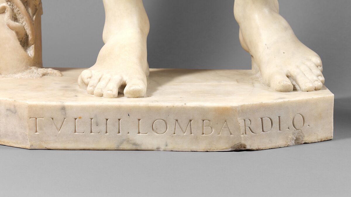 Adam, Tullio Lombardo (Italian, ca. 1455–1532), Marble, Italian, Venice