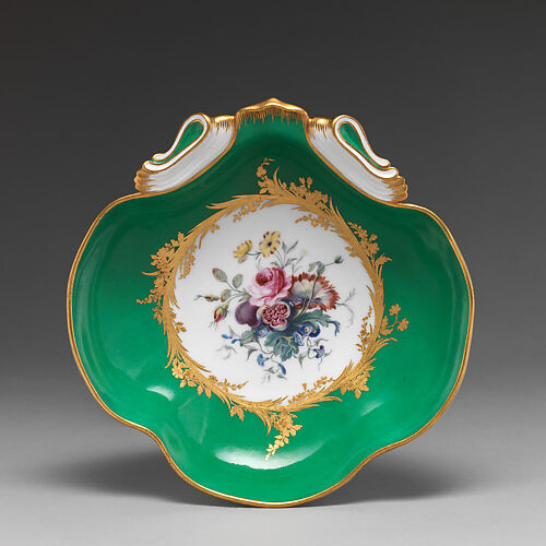 Fruit dish (compotier coquille) (one of four) (part of a service)