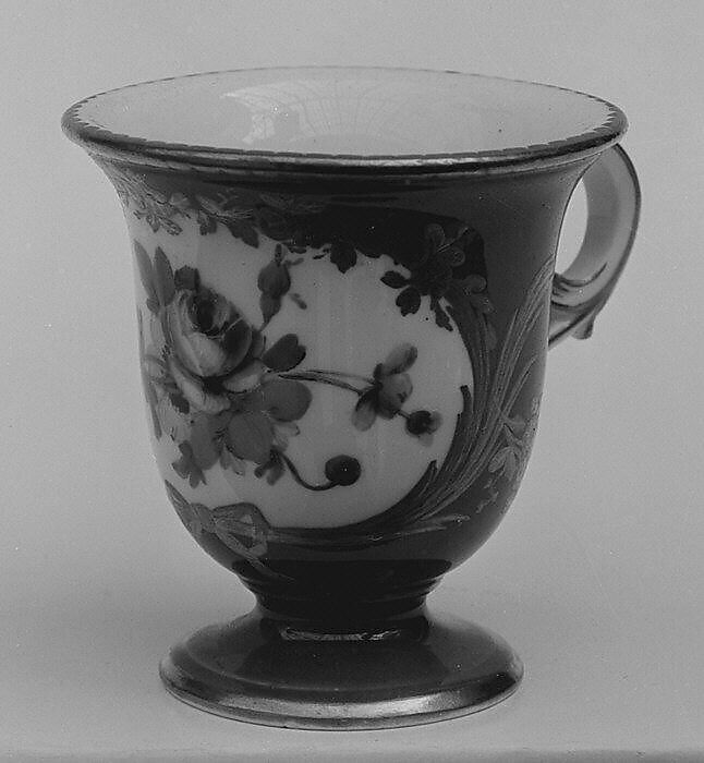 Ice cream cup (tasse à glace) (one of thirty-one) (part of a service), Sèvres Manufactory (French, 1740–present), Soft-paste porcelain, French, Sèvres 