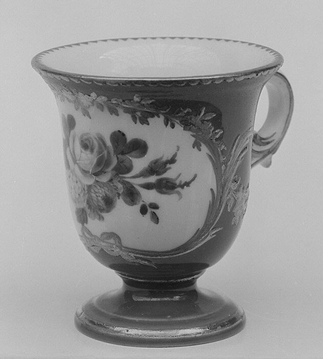 Ice cream cup (tasse à glace) (one of thirty-one) (part of a service), Sèvres Manufactory (French, 1740–present), Soft-paste porcelain, French, Sèvres 