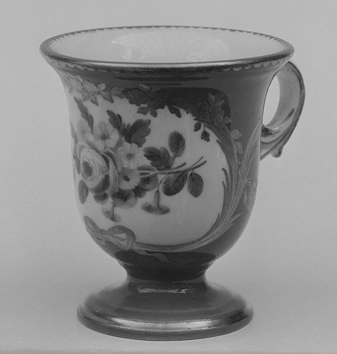 Ice cream cup (tasse à glace) (one of thirty-one) (part of a service), Sèvres Manufactory (French, 1740–present), Soft-paste porcelain, French, Sèvres 